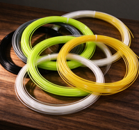 Senar Raket Tenis Multi Warna, Senar Tenis Poli Lunak untuk Penggantian Raket Tenis, Latihan, dan Pertandingan