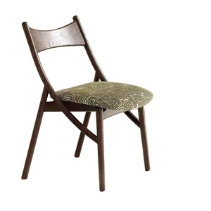 Dining <b>Chair</b> Solid Wood Upholstered Seat For Dining Room And <b>Study</b> - Product Image 5