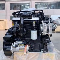 QSB3.9 para motores diésel Cummins DCEC refrigerados por agua, de 4 cilindros y 4 tiempos, conjunto de motor de 60 kW, 75 kW, 80 hp, 100 hp, 2000 rpm