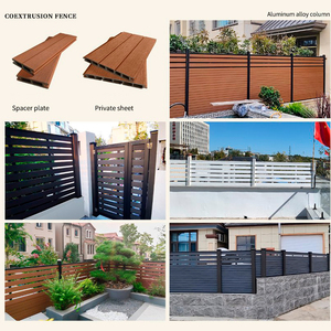 Chống UV không thấm nước và dễ dàng để cài đặt WPC Composite hàng rào sinh thái thân thiện Composite hàng rào Panels WPC vườn hàng rào Hội Đồng Quản Trị - Product Image 4