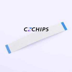 HX FFC-0.5-30P-100mm FFC Cable (Flexible Flat Cable) P=0.5mm Connector 30P 0.5mm 0.3mm Non-Inverting - Product Image 2