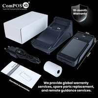 POS-900 Qualcomm 2GB/16GB Bluetooth USB POS Móvil con NFC, Caja Registradora EPOS, Terminal Android 12.0, Pantalla Táctil de 5.5 Pulgadas, GPS Integrado