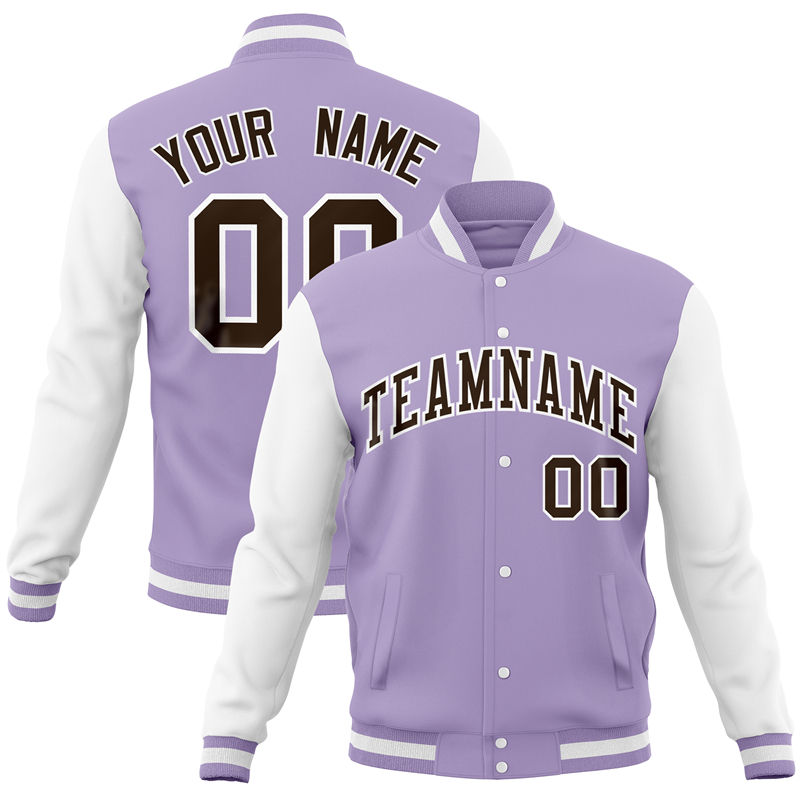 สีม่วงอ่อน &amp; White-G42