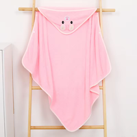 Baby Bath Towel Blanket Animal Organic Bamboo Kids Hooded Towel Cotton Custom logo Baby Hooded Towel
