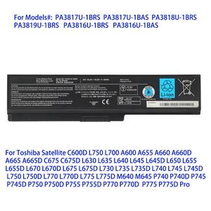 Качественный PA3817U-1BRS батареи для ноутбука <span class=keywords><strong>ToShiba</strong></span> <span class=keywords><strong>Satellite</strong></span> L770 L770D L775 L775D M640 M640 P740D P745 P745 P745D 10,8 V - Product Image 2