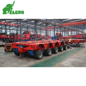 <span class=keywords><strong>Remolque</strong></span> de Plataforma Baja Usado de Servicio Pesado, 8 Líneas, 16 Ejes, 220 Toneladas, Cuello de Cisne, Modular, de <span class=keywords><strong>Segunda</strong></span> <span class=keywords><strong>Mano</strong></span> - Product Image 6