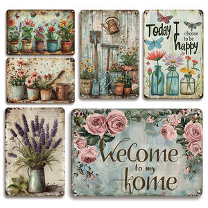 Aujourd'hui, choisissez un panneau d'accueil joyeux en métal pour <span class=keywords><strong>la</strong></span> décoration <span class=keywords><strong>de</strong></span> <span class=keywords><strong>la</strong></span> maison, entrée, <span class=keywords><strong>cuisine</strong></span>, salon - Product Image 1