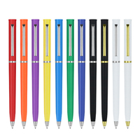 Stylos à bille en plastique multicolores à prix avantageux, personnalisables avec logo, vente en gros