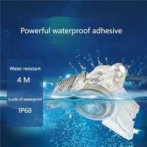 वाटरप्रूफ जस्ता मिश्र धातु कनेक्टर मुक्त स्ट्रिपिंग तार <span class=keywords><strong>3</strong></span>-कोर केबल आउटडोर आईपी 68 फास्ट टर्मिनल 1 <span class=keywords><strong>2</strong></span> आउट आवास में - Product Image 4