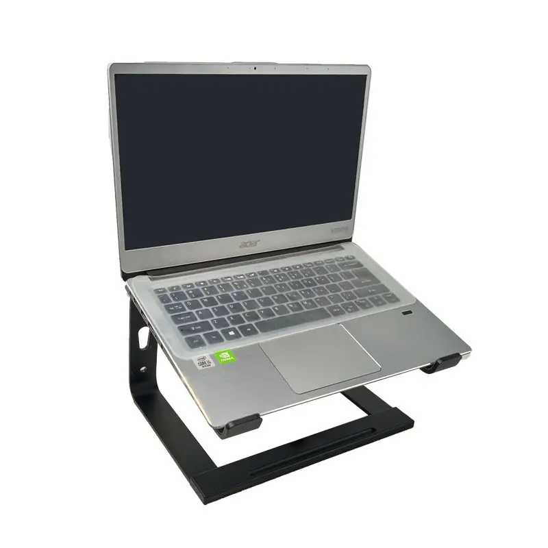 OEM üretici alüminyum laptop standı ergonomik masa standı tutucu dizüstü standı 10 ila 15.6 inç dizüstü tutucu ile uyumlu