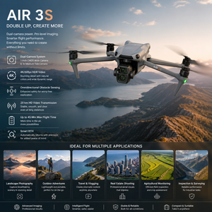 Dron <span class=keywords><strong>con</strong></span> <span class=keywords><strong>Cámara</strong></span> Air 3S 4K HDR |   Quadcopter RC FPV <span class=keywords><strong>con</strong></span> <span class=keywords><strong>Cámara</strong></span> Dual CMOS de 1 Pulgada y 45 Minutos de Tiempo de Vuelo |   Venta al por Mayor de Drones (UAV) B2B - Product Image 2