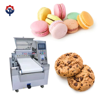 Machine/Ligne de fabrication de biscuits entièrement automatisée, multifonctionnelle, en acier inoxydable 304, mini-déposeuse de biscuits et de cookies pour boulangerie