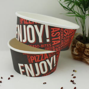 Bán Buôn Hàn Quốc Tường Duy Nhất Bao Bì Thực Phẩm Container Nước Nóng Cảm Ứng Nồi Mì Súp Ly Mẫu Miễn Phí Giấy Bát Cho - Product Image 2