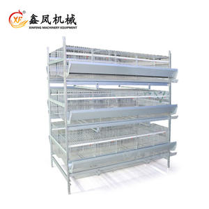 Tavuk çiftlik ekipmanları H tipi pil kafesleri damızlık horoz kafes damızlık kafesleri destekleyen çok katmanlı çerçeve - Product Image 2
