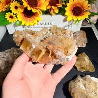 Vente en gros de cristaux naturels artisanaux, spécimens de cristal de haute qualité, pierre brute de fluorite jaune pour la décoration et les cadeaux