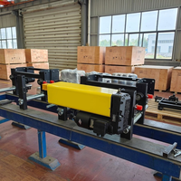 Palans électriques 1t, 3t, 5t, 10t, 15t, grue à double poutre avec crochet de levage 2 tonnes, palan de style européen 220V 380V, palan électrique FEM 7 tonnes