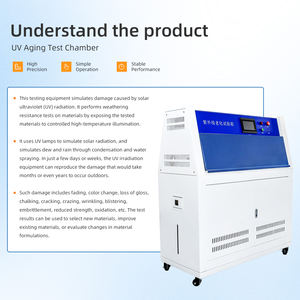 Appareil de test de vieillissement accéléré aux <span class=keywords><strong>UV</strong></span> |   pour les tests de performance anti-âge des revêtements, des plastiques et des matériaux automobiles - Product Image 2