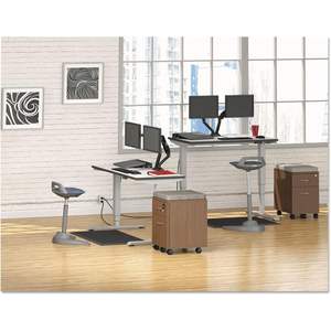 Base de table électrique réglable en hauteur à 3 niveaux Alera Adaptegrgo 48,06" x 24,35" x 25" 50,7" avec contrôle mémoire pour bureaux - Product Image 5