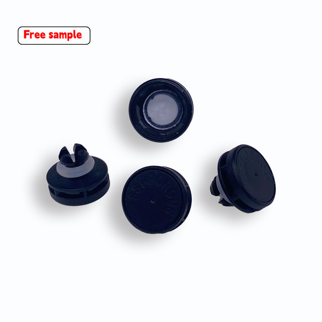 Custom ECU Protective Air Permeable Waterproof Pressure Balance IP 68 Ptfe Snap-in Vent Plug