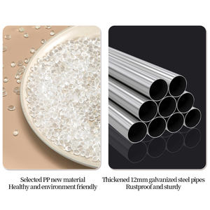 עיצוב חדש 2 שורה של 6 שכבה-dustproof נעל מתלה קיבולת גדולה 20-28 זוגות נעליים נעליים מתלה מתל נעל מתכת, חדר שינה - Product Image 4