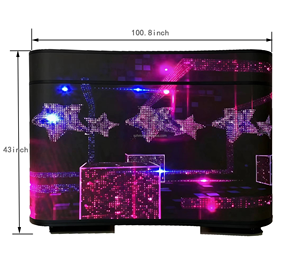 Pantalla LED de Video Interior a Todo Color Personalizada con Control por Plataforma en la Nube, Pantalla LED con 3 Años de Garantía para Escenarios de DJ y Discotecas - Product Image 4