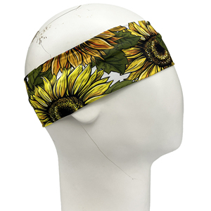 Bandeau de sport en spandex fin personnalisé avec impression camouflage, pois et tournesol pour la course, la gym, l'exercice, le cyclisme et l'utilisation avec un <span class=keywords><strong>casque</strong></span> - Product Image 6