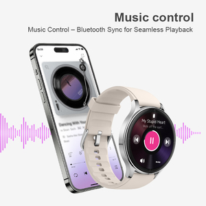 Reloj de seguimiento de actividad física inteligente para mujer de 1,27 pulgadas, <span class=keywords><strong>Monitor</strong></span> de presión de estrés de frecuencia cardíaca inteligente TFT para mujer para Bluetooth - Product Image 4
