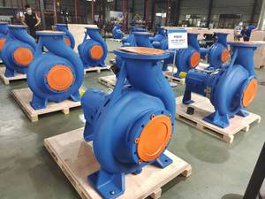 125/40 150/40 200/40 250/40 Electro Bomba De Agua De 5 6 8 10 Pulgadas Agricultural and Industry End Suction Centrifugal <b>Pump</b> - Product Image 5