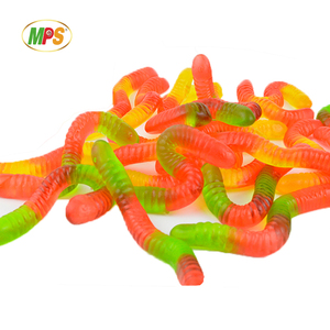 Gomitas Ácidas con Sabor a Frutas en Forma de Gusanos <span class=keywords><strong>para</strong></span> Amantes de los Dulces, Paquete Navideño - Product Image 3