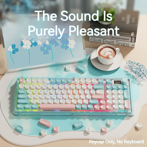 Juego de Teclas Personalizadas Coloridas, Interruptores Cherry MX / Perfil M-OA, Material PBT, Teclas Teñidas para Teclados Mecánicos - Product Image 1