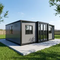 Maison modulaire extensible pour jardin, type « granny flat », préfabriquée, petite maison avec design accessible aux fauteuils roulants