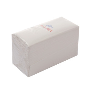 Serviettes de table 1/4 plis écologiques personnalisées Serviettes en <span class=keywords><strong>papier</strong></span> imprimées en pâte vierge Qualité de <span class=keywords><strong>restaurant</strong></span> 2 plis avec logo imprimé - Product Image 5