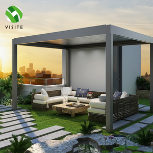2023 derniers modèles 5x3 moteur électrique <span class=keywords><strong>toit</strong></span> <span class=keywords><strong>plat</strong></span> Pergola <span class=keywords><strong>jardin</strong></span> Gazebo réglable Pergolas étanche persienne <span class=keywords><strong>toit</strong></span> - Product Image 3