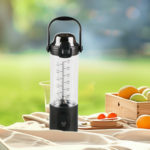 Blender portable sans fil, blender personnel pour <span class=keywords><strong>les</strong></span> <span class=keywords><strong>smoothies</strong></span> et <span class=keywords><strong>les</strong></span> milkshakes avec 6 lames - Product Image 1