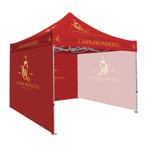 Hochwertiger Faltpavillon mit Stahlrahmen nach Maß, 10x10 Fuß, vollfarbiger Druck, Pop-Up-Pavillon direkt ab Werk - Product Image 1