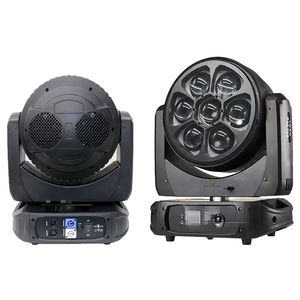 Profissional 7x60W CTO RGBW 4in1 LED Disco Strobe Stage Lights Bee Eye Moving Head Light Wash Beam <span class=keywords><strong>Zoom</strong></span> Efeito Anel para DJ Bar - Product Image 4