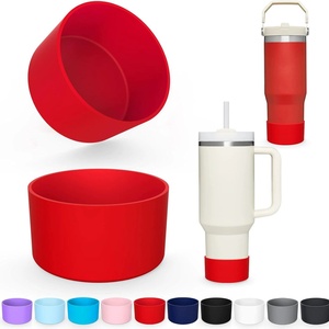 Pour <span class=keywords><strong>Stanley</strong></span> pour Quencher 12-40oz couvercle de tasse en Silicone universel carafe de protection et chauffe-tasses résistants à l'usure transfrontaliers - Product Image 1