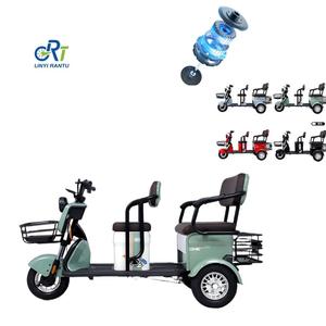 High Quality Wholesale Three <strong>Wheeled</strong> <strong>E</strong> Bikes Tricycle Trike 2 Passenger <strong>3</strong> Wheel Electric <strong>Scooter</strong> for Adults - Product Image 1