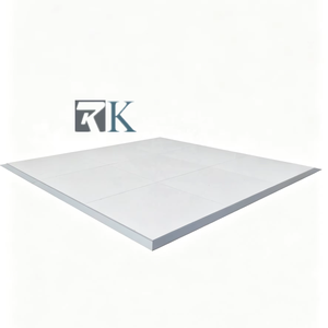 Wholesale Dance Floor Party Wedding Dance Floor Event Flooring with Aluminum Edging <b>White</b> Panel - Product Image 1