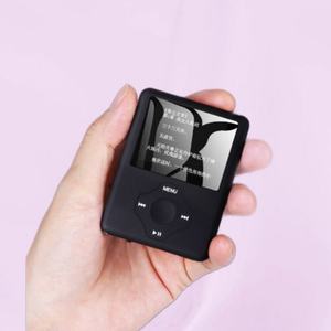 เครื่องเล่น MP3 ขนาดเล็กหน้าจอ TFT 1.8 นิ้ว ตัวเครื่องโลหะ ไมโครโฟนในตัว ช่องใส่การ์ด TF เล่นเสียงแบบไม่สูญเสียคุณภาพ อ่านอีบุ๊ก ใช้งานกลางแจ้งได้ - Product Image 6