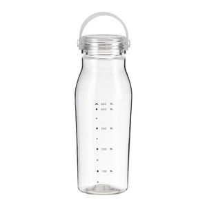 Nouvelle bouteille d'eau en plastique réutilisable sans BPA, personnalisée, 20 oz, anti-fuite, transparente, pour jus, lait, avec poignée, pour les voyages en plein air - Product Image 6