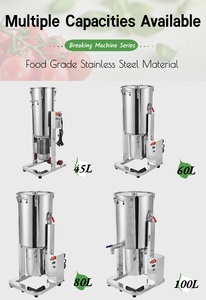 Máy xay thực phẩm GOOPIKK công suất 45L, 3000W, tốc độ 2800 vòng/phút, kiểu đứng, dùng cho rau củ, trái cây, hummus, bơ đậu phộng - Product Image 2