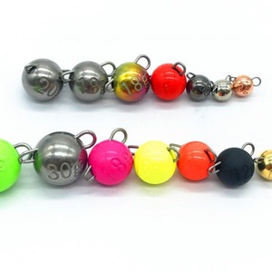 1g-30g Tungstène <span class=keywords><strong>Cheburashka</strong></span> Revêtement sans puce pour les appâts souples Tête flexible en tungstène sans plomb <span class=keywords><strong>Cheburashka</strong></span> non peinte - Product Image 4