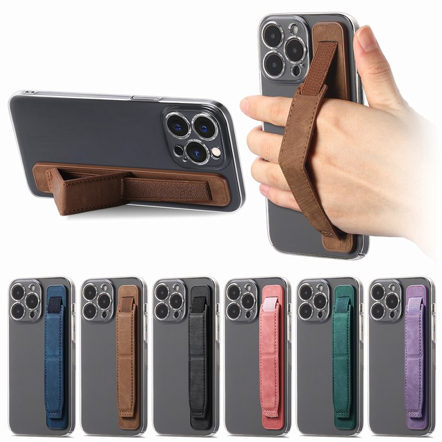 Portable Hand Wrist Band Stand Finger Ring Grip Mobile Phone Holder for IPhone Samsung Suporte Push Pull Kickstand Bracket Stand