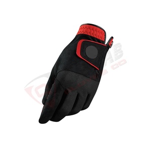 Negro y blanco-invierno verano antideslizante cómodo 100% guantes de golf de cuero genuino Cabretta hechos en Pakistán - Product Image 4