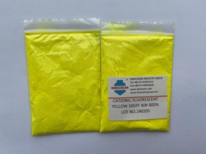 Amarillo Fluorescente Catiónico 600% (Amarillo Básico 40) -Extremadamente Brillante para Teñido de Fibra Acrílica y Papel de Alta Visibilidad - Product Image 3