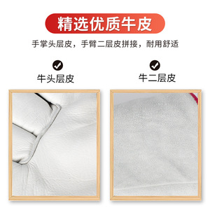 Guantes Resistentes al Nitrógeno Líquido de 40 cm, Guantes de Protección Industrial Anticongelantes para Almacenamiento en Frío, Textura Suave y Flexible - Product Image 4