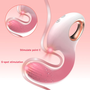 OEM Best Seller Silicon Model of Women <strong>Suction</strong> Vibrator Female G-spot Sex Toys Clitoral 10 Modes <strong>Mini</strong> <strong>Dildo</strong> Vibrator for Women - Product Image 2