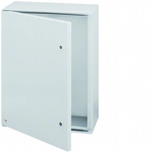 Armadio in poliestere Hager da parete 52 H 26.5 L 71 P con porta liscia per elettronica - Product Image 1