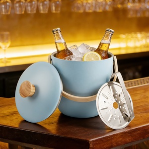 Juego de Cubetas para Hielo y Vino, de Acero Inoxidable, Doble Pared, Aisladas y Herméticas - Product Image 6